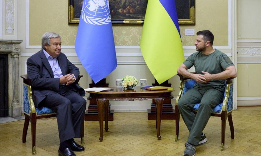 Ukraine war: Damage to nuclear plant would be suicide - UN chief